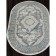 Oval Kardolen Marmaris carpet, size 192x290 cm, color Cream/Gry