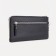 Women's wallet on the zipper Textura, with a pen, black color