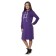 A dress from a footer, size 44, purple color