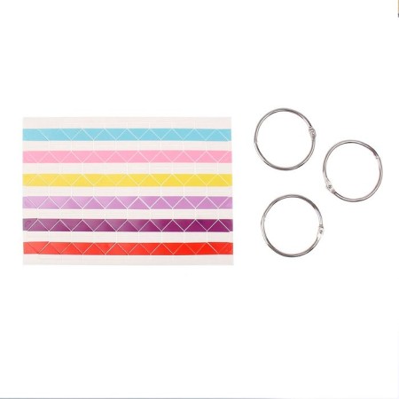 Photo album 30 sheets "Love - Forever" (corners+rings) 26x26x2 cm-5