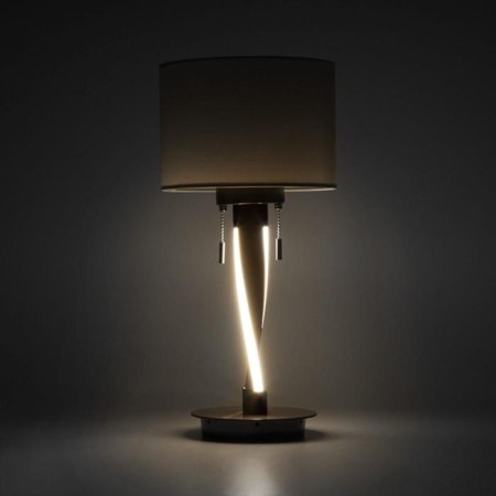 Titan table lamp, 1x10W E27, brown color-1