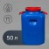 Food Food Flood, 50 L, neck 19.5 cm, blue