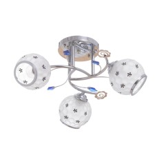Bell chandelier 3x40W E27 Chrome Model: 2612356