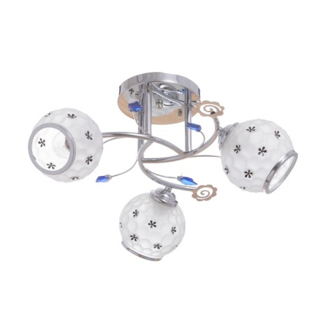 Bell chandelier 3x40W E27 Chrome Model: 2612356