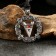 Amulet-cranes "Veles" No. 19, tin