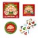 New Year's board game "New Year: Dubbl", in a gift box on magnets, 55 cards, 5+