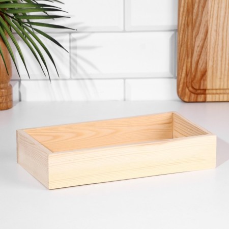 Wooden napkin, 25 × 13 × 5 cm