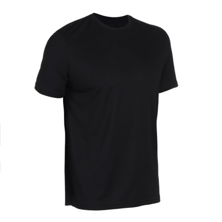 Male T -shirt, basic, size m (48), black color-10