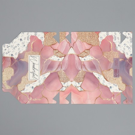 Confectionery packaging, box "Wonderful", 14 x 14 x 3.5 cm-5