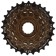 ATA ratchet, 6 speeds, 14-28t, black-brown color