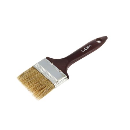 Brush flat scrap, natural bristles, plastic handle, 2.5 ", 63 mm-4