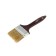 Brush flat scrap, natural bristles, plastic handle, 2.5 ", 63 mm