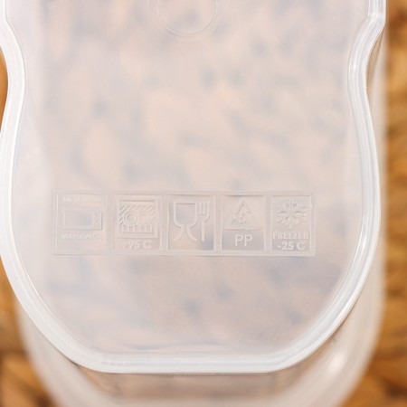 Capacity for bulk products "Fairy Tale", 2.5 l, white color-7