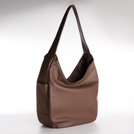 Female bag Textura, bag, large size, brown color-2