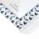 Photo frame plastic 15x20 cm "Phases of the Moon" White with black 22.5x17.5 cm