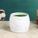 Floristic pot "Council" white, 6.5x6.5x6cm