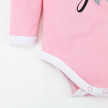 Body Baby I "Daddy’s Girl", pink, height 74-80 cm-3