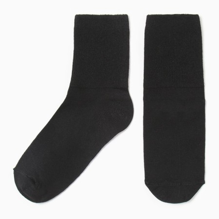 Male socks, black color, size 27-29