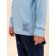 Jumper for boys, height 122 cm, blue color