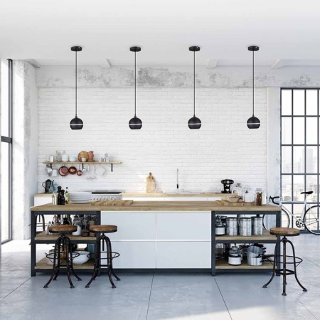 Ceiling light Feron HL3568, IP20, GX53, 15 W, 90x90x80 mm, black color-2