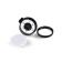 Single -phase track lamp Ambrella track system GL5357, GX53, black color