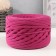 Knitted yarn, width 7-9 mm, 100m/295 gr ± 10% (06 - lingonberry)