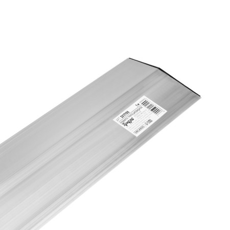 Rule of the trapezoidal tundra, 1 m, aluminum, 1 stiffener edge-2