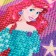 Diamond mosaic, 16x10.5 cm, princesses