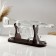Mini -bar machine, on a stand, for 2 persons, shtof - 800 ml, glasses 330 ml, 53 x 7 x 23 cm