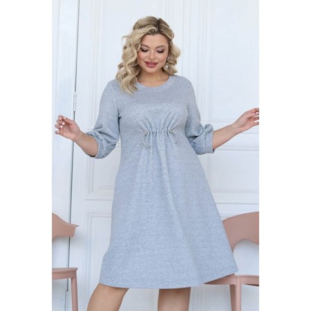 Women's dress, size 56, gray color-10