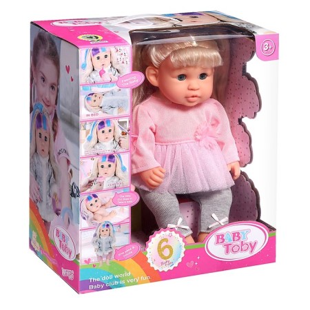 The functional "My baby" with accessories, drinks, pisses-11