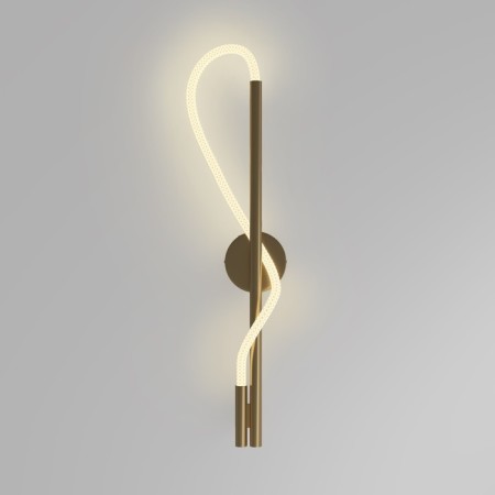 Bra Maytoni Mod166WL-L12G3K, LED, 13W, 84.4x16.7x3 cm, 600lm, color gold-1