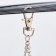 Swing for rodents "Pijon" on chains, 9 x 7 x 0.5 cm, plastic, pink