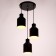 Bayerlux suspension Bayerlux 0211/3 3x40W E27, black