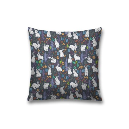 Decorative pillowcase "rabbit", on a zipper, size 45x45 cm