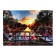 Picture on canvas "Flower sunset" 50*70 cm