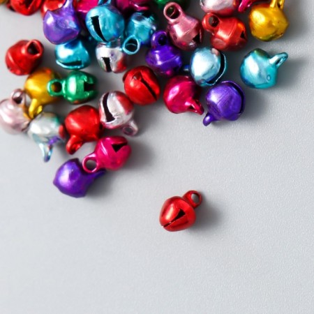 Set of decor for creativity "Color bells" d = 0.6 cm set 50pcs-1