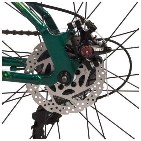 Bicycle 24 "Foxx Caiman, Green color, p. 12"-5