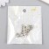 Bale with a suspension metal for the creativity "Eiffel Tower" silver 3.6 cm