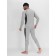 Thermal underwear is male, size 54-56, the color is light gray