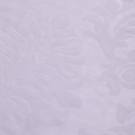 Domovita tablecloth white jacquard, MIX drawing (80% polyester, 20% cotton) microfiber 100x150-3