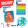 New Year's interactive lapbook game "New Year: Santa Claus in different countries", 3+