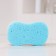 Body sponge "eight", color mix
