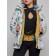 Ski jacket female, size 44, gray color