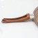 Deep pan Kantry, D = 28 cm, plastic handle, anti -stick coating, brown color