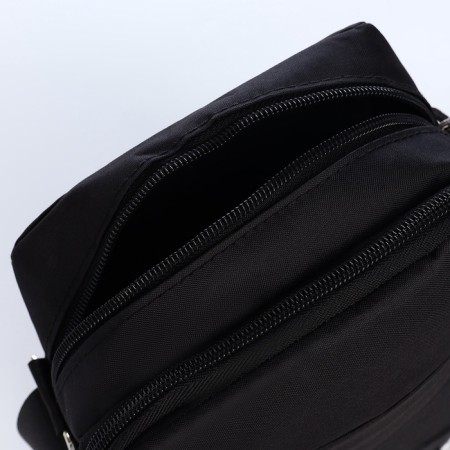 Male bag, black color-4