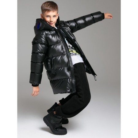 Winter jacket for a boy PlayTode, height 176 cm-3