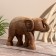 Souvenir "Elephant" mankvoy tree 24x8x20.5 cm