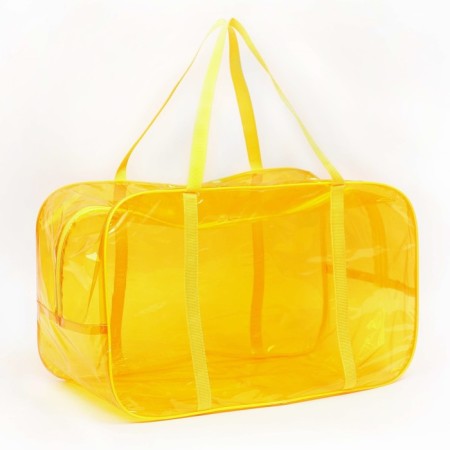 Bag in the hospital 30x50x25, color PVC, yellow color-5