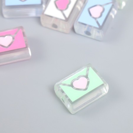 Busina Plastic "Summer breeze. Love letter" MIX 1.5x2.2x0.9 cm-1